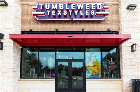 Tumbleweed texstyles - Tumbleweed TexStyles, Frisco, Texas. 53,035 likes · 81 talking about this. Follow Us on Twitter: http://twitter.com/#!/TmblwdTexStyles.